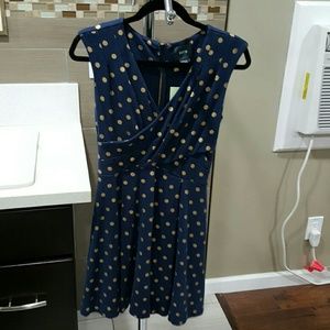 Maeve polka dot dress